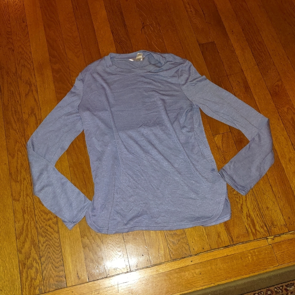 light blue blouse from banana republic size small